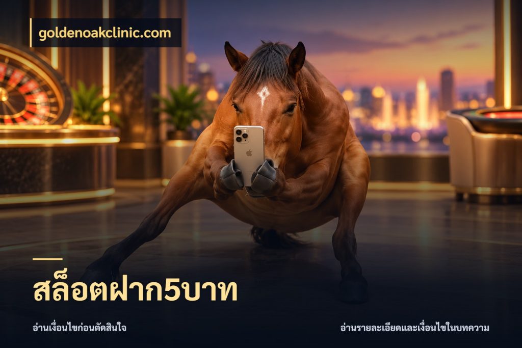 สล็อตฝาก5บาท สายทุนน้อยเลือกความสนุกให้พอดี กับ goldenoakclinic.com