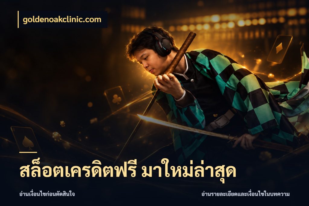 สล็อตเครดิตฟรี มาใหม่ล่าสุด goldenoakclinic.com ชนิดเครดิตกับสิทธิ์ที่คุณอยากรู้
