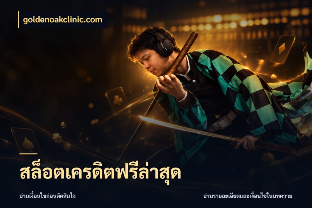 สล็อตเครดิตฟรีล่าสุด goldenoakclinic.com ชนิดเครดิตกับสิทธิ์ที่คุณอยากรู้