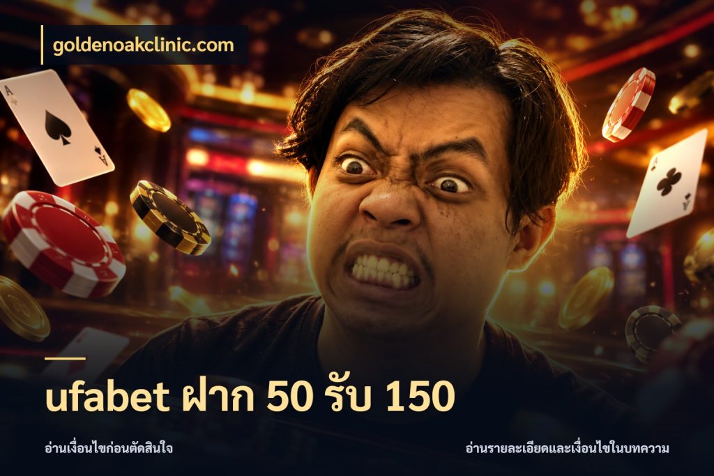 ufabet ฝาก 50 รับ 150 จุดเด่นของเครดิตที่คนชอบเกมอยากรู้ กับ goldenoakclinic.com