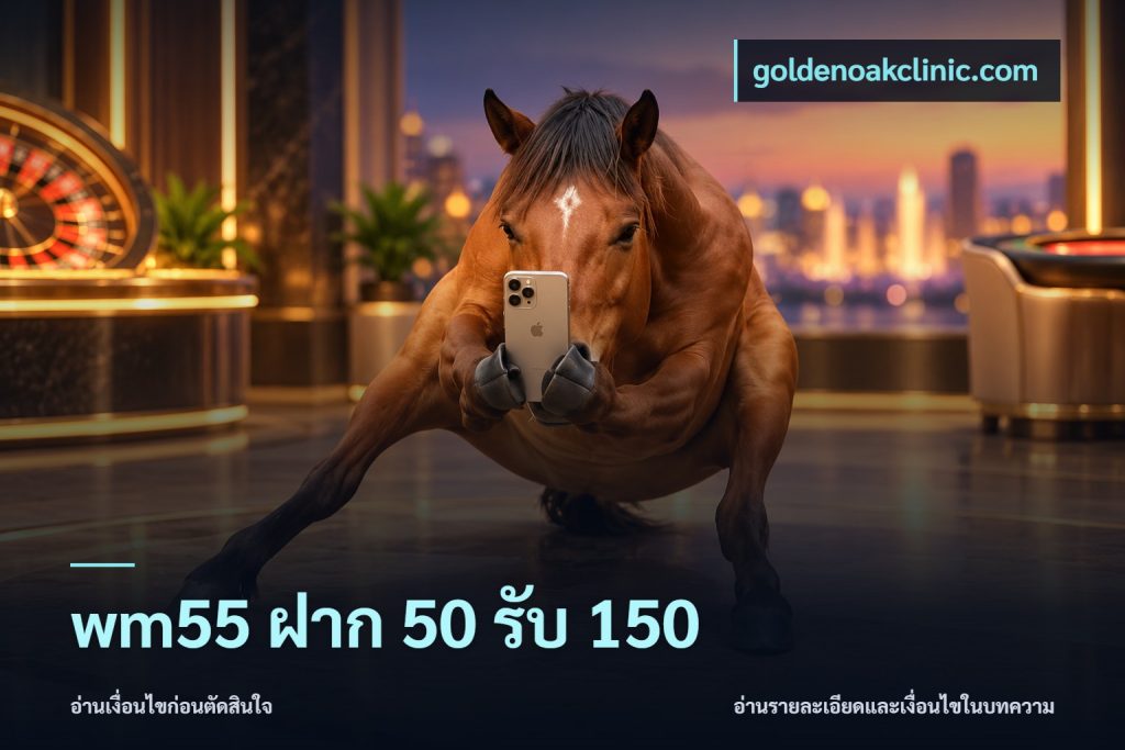 wm55 ฝาก 50 รับ 150