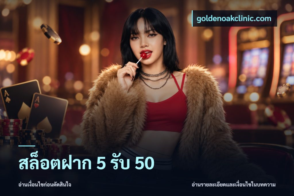 สล็อตฝาก 5 รับ 50