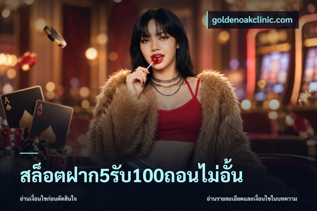สล็อตฝาก5รับ100ถอนไม่อั้น