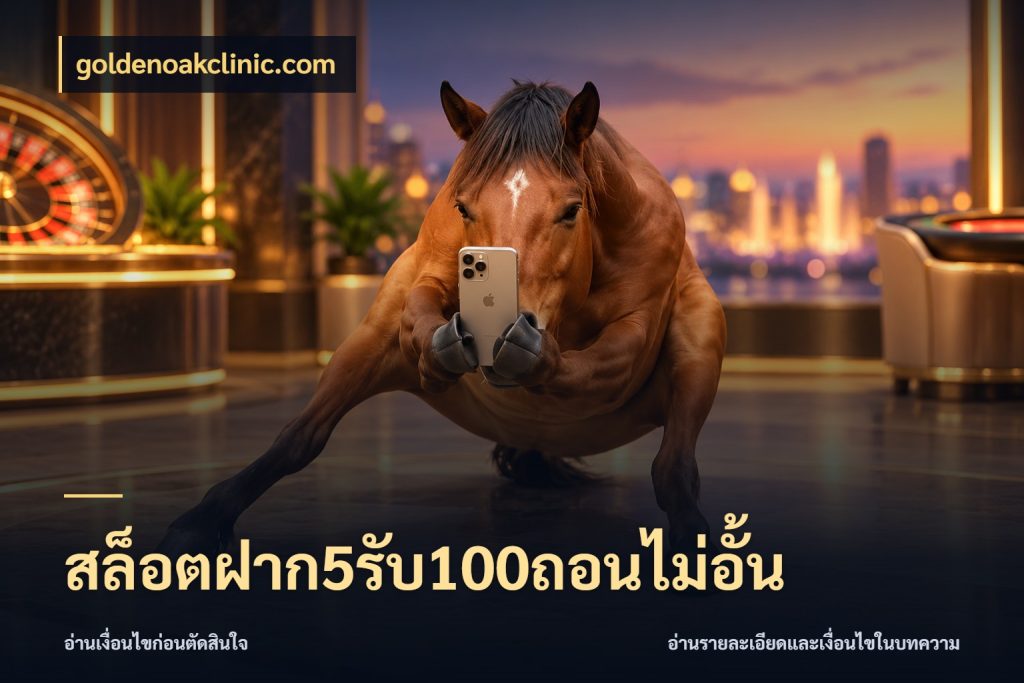 สล็อตฝาก5รับ100ถอนไม่อั้น goldenoakclinic.com จับคู่โบนัสกับสไตล์เกมที่ชอบ
