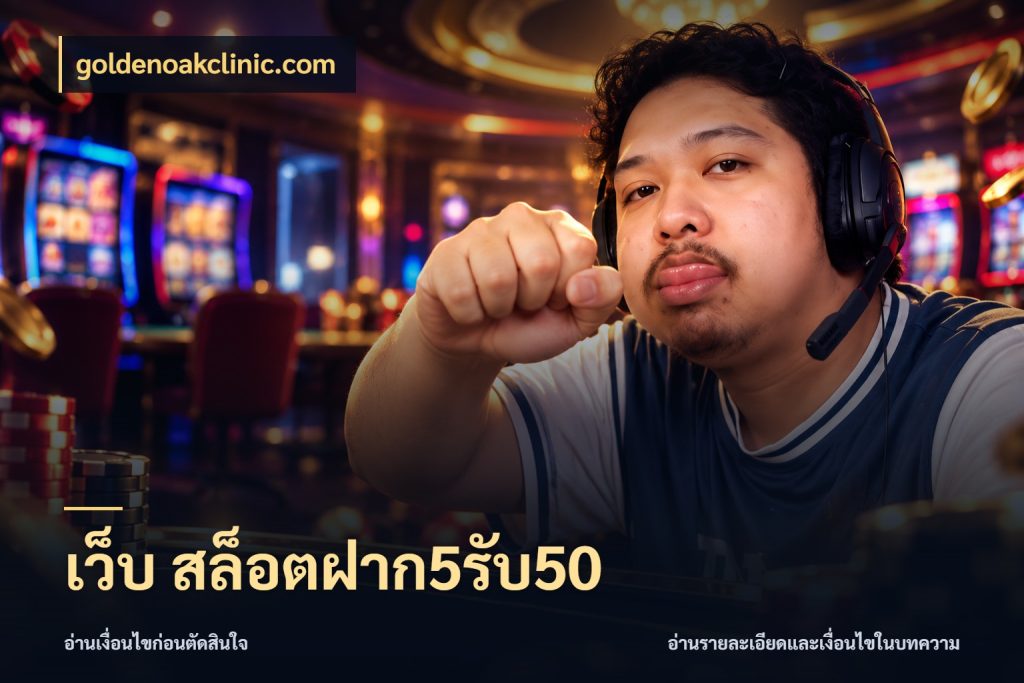 เว็บ สล็อตฝาก5รับ50 goldenoakclinic.com สนุกกับตัวเลือกโปรในสไตล์ของคุณ