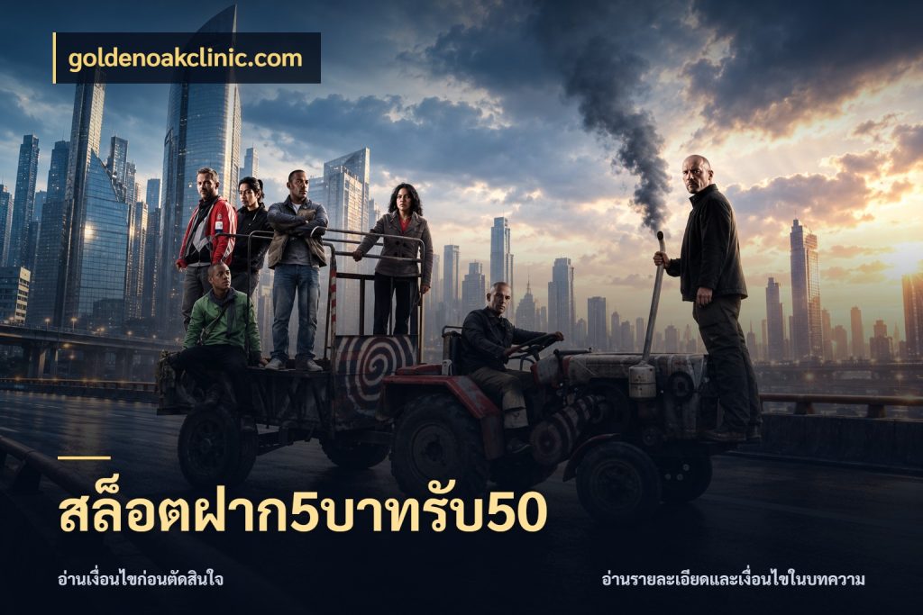 สล็อตฝาก5บาทรับ50 จับประเด็นยอดรับก่อนเลือกความสนุก สไตล์ goldenoakclinic.com