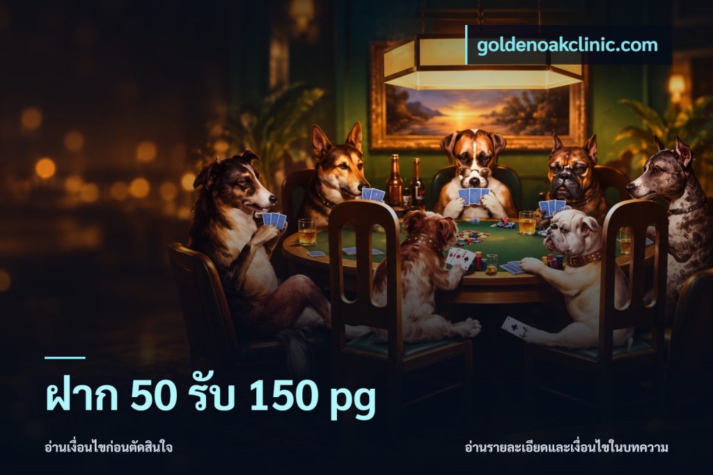 ฝาก 50 รับ 150 pg