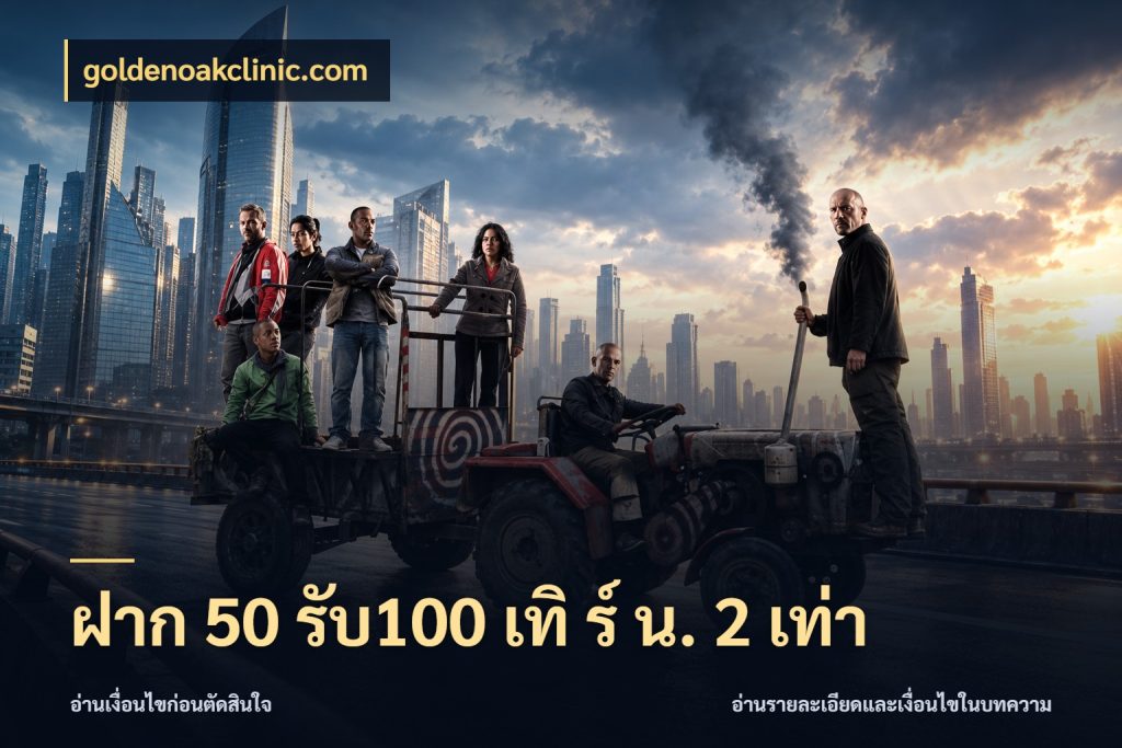 ฝาก 50 รับ100 เทิ ร์ น. 2 เท่า goldenoakclinic.com จับคู่โบนัสกับสไตล์เกมที่ชอบ