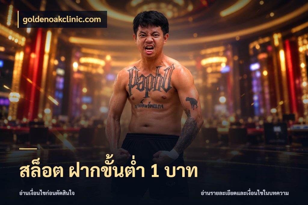 สล็อต ฝากขั้นต่ำ 1 บาท goldenoakclinic.com เกมที่ชอบในขอบเขตเงินของตัวเอง