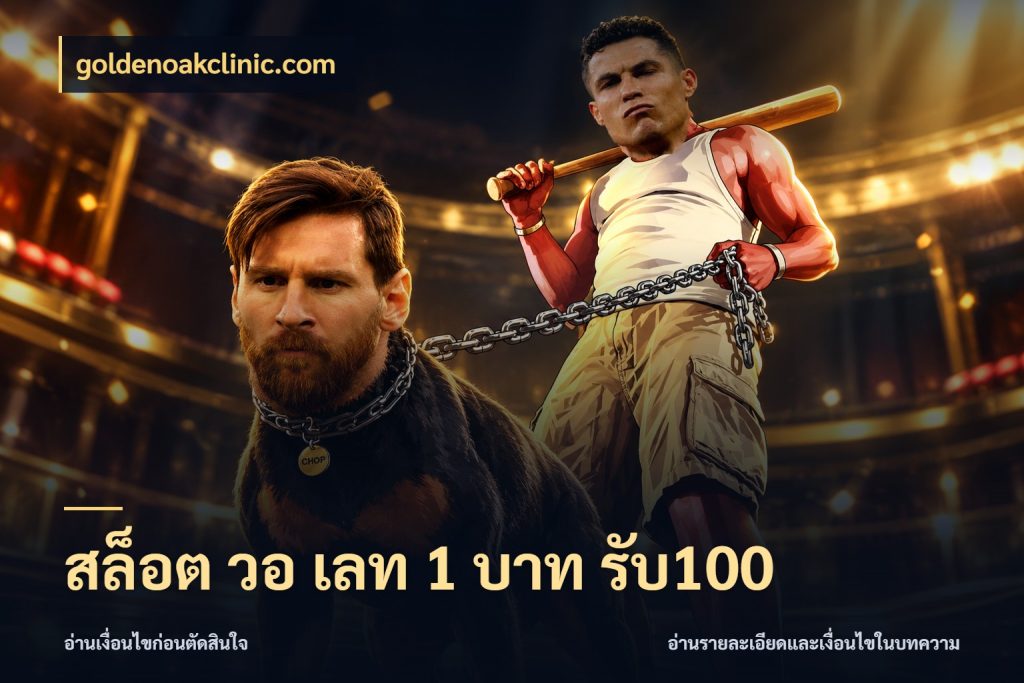 สล็อต วอ เลท 1 บาท รับ100 รูปแบบโบนัสกับสิทธิ์ของสายเกม ในมุม goldenoakclinic.com