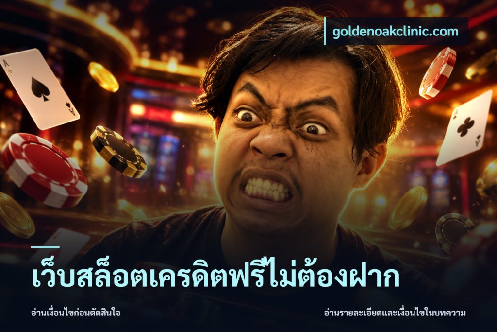 เว็บสล็อตเครดิตฟรีไม่ต้องฝาก