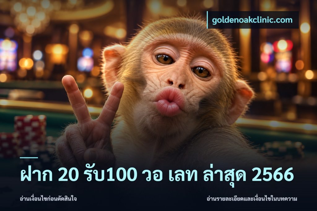 ฝาก 20 รับ100 วอ เลท ล่าสุด 2566