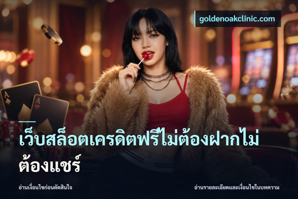 เว็บสล็อตเครดิตฟรีไม่ต้องฝากไม่ต้องแชร์