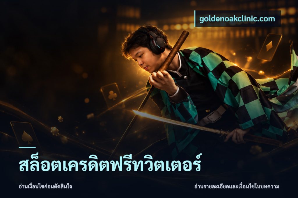 สล็อตเครดิตฟรีทวิตเตอร์