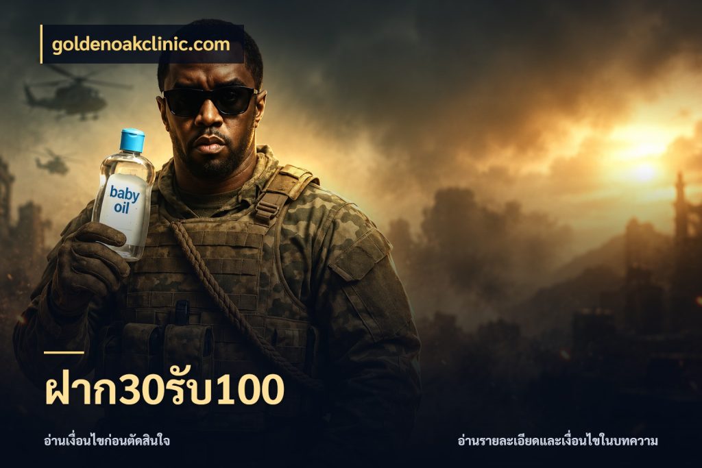 ฝาก30รับ100 โปรกับเกมที่ชอบเลือกให้ตรงสไตล์ ในมุม goldenoakclinic.com