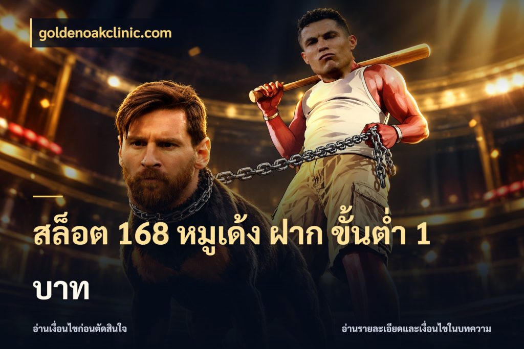 สล็อต 168 หมูเด้ง ฝาก ขั้นต่ำ 1 บาท มุมสนุกของคนที่กำหนดขอบเขตตัวเอง ในมุม goldenoakclinic.com