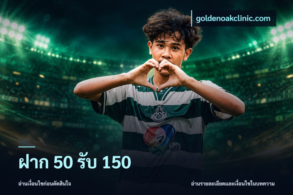 ฝาก 50 รับ 150