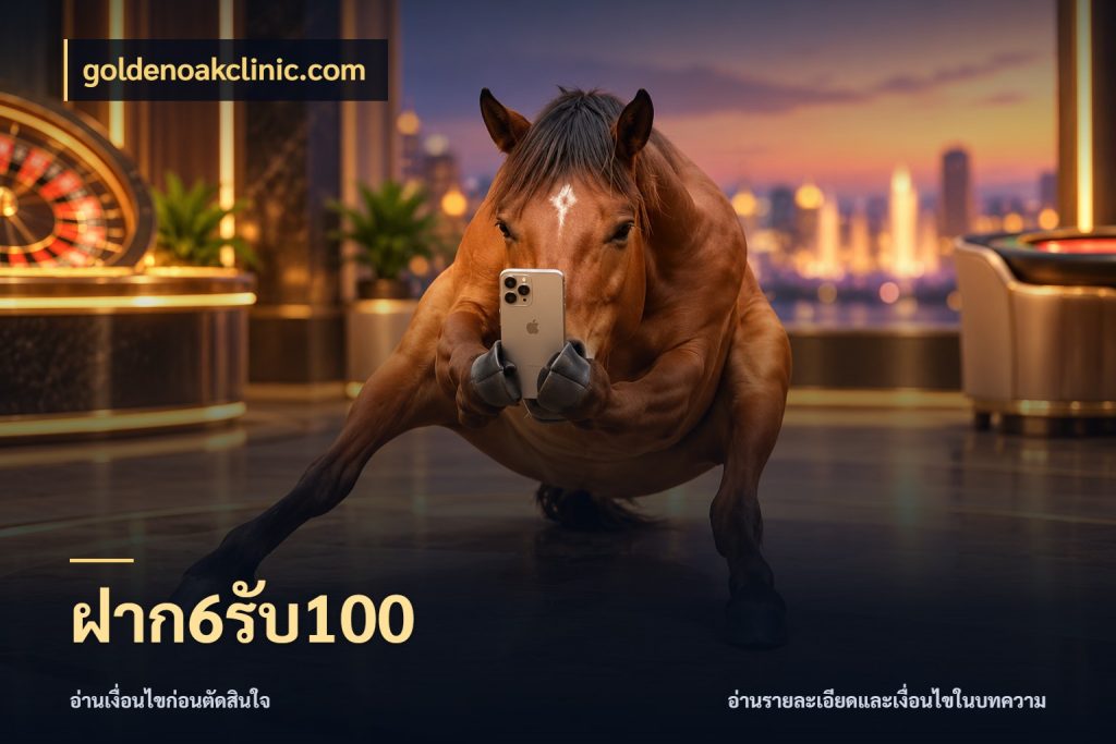 ฝาก6รับ100 จับคู่โบนัสกับสไตล์เกมที่ชอบ ในมุม goldenoakclinic.com