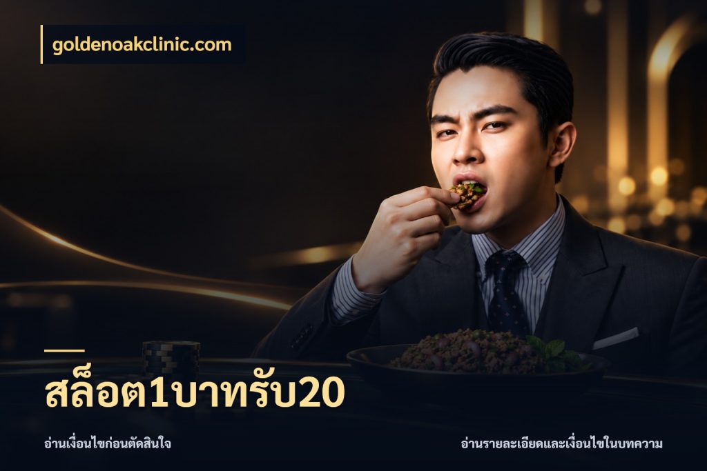 สล็อต1บาทรับ20 เปิดมุมโปรให้เข้ากับเกมแนวโปรด ในมุม goldenoakclinic.com