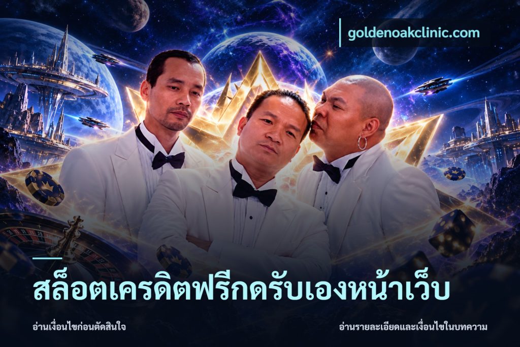 สล็อตเครดิตฟรีกดรับเองหน้าเว็บ