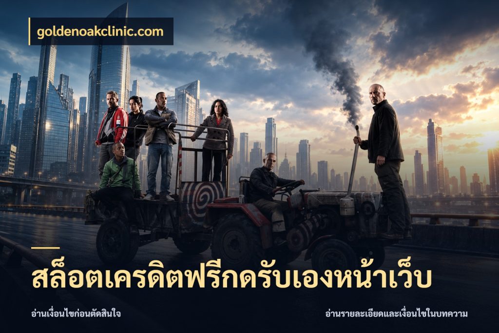 สล็อตเครดิตฟรีกดรับเองหน้าเว็บ เครดิตฟรีกับจังหวะลุ้นที่คุณเลือก กับ goldenoakclinic.com