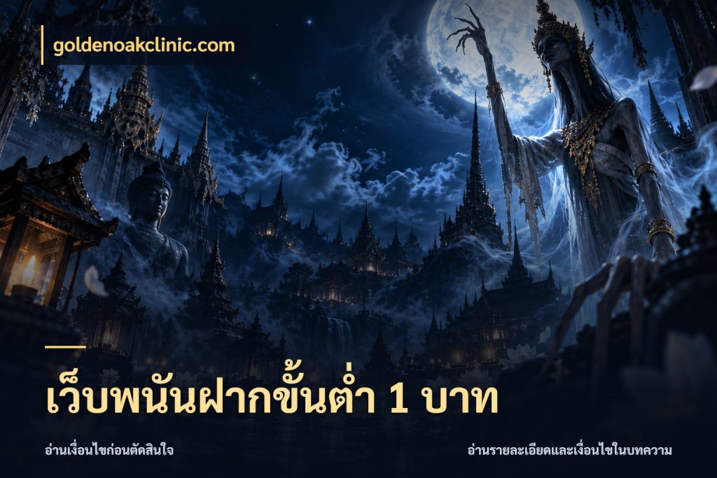 เว็บพนันฝากขั้นต่ำ 1 บาท เกมที่ชอบในขอบเขตเงินของตัวเอง กับ goldenoakclinic.com