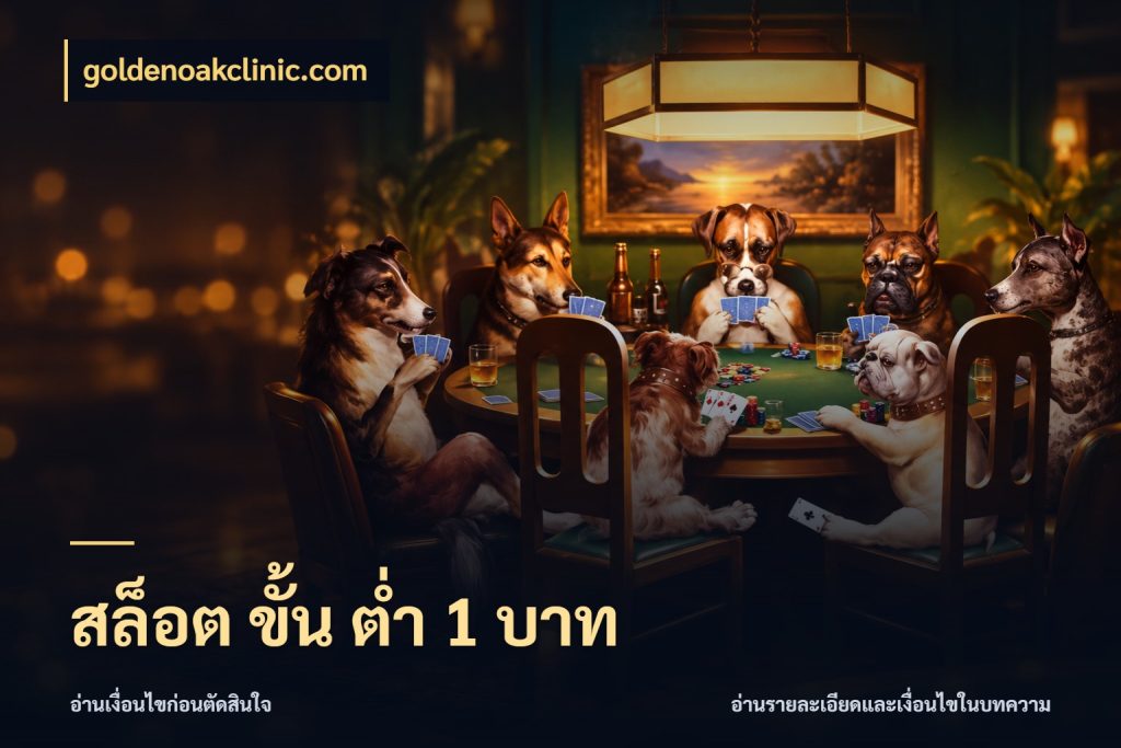 สล็อต ขั้น ต่ํา 1 บาท goldenoakclinic.com ทุนเบาก็มีสีสันในจังหวะของคุณ