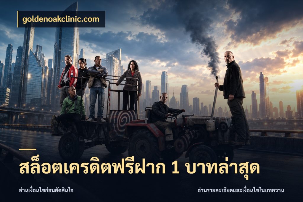 สล็อตเครดิตฟรีฝาก 1 บาทล่าสุด สีสันของเครดิตฟรีและเกมแนวที่ชอบ ในมุม goldenoakclinic.com