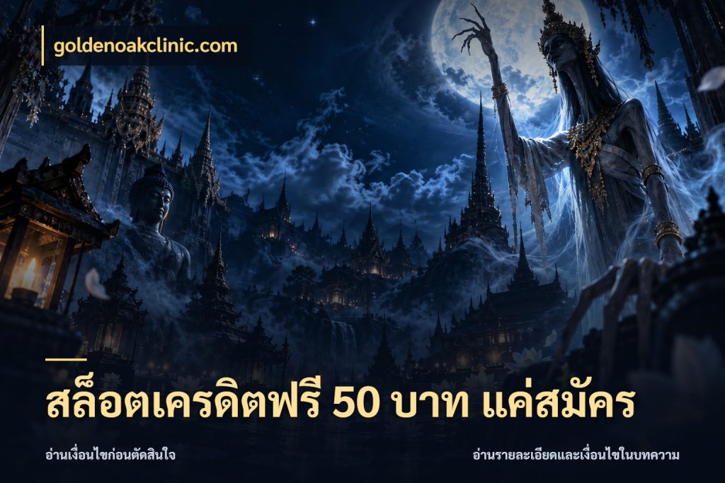 สล็อตเครดิตฟรี 50 บาท แค่สมัคร goldenoakclinic.com เปิดประเด็นเครดิตฟรีสำหรับคนชอบลุ้น