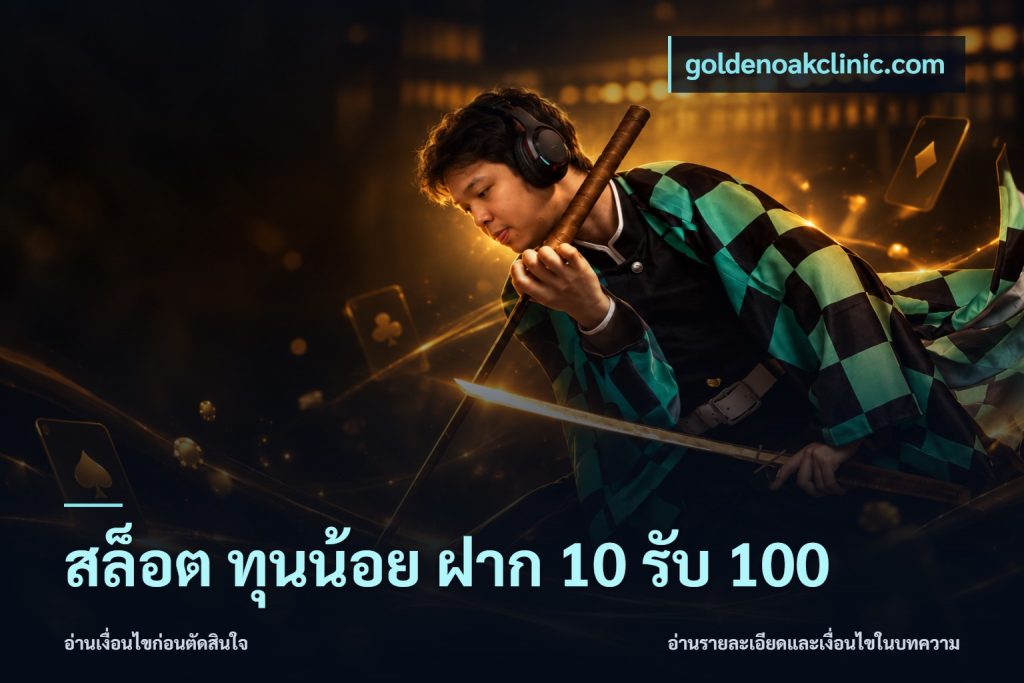 สล็อต ทุนน้อย ฝาก 10 รับ 100
