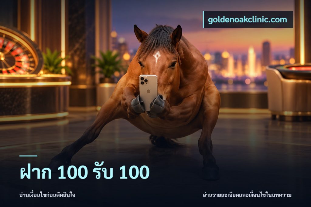 ฝาก 100 รับ 100