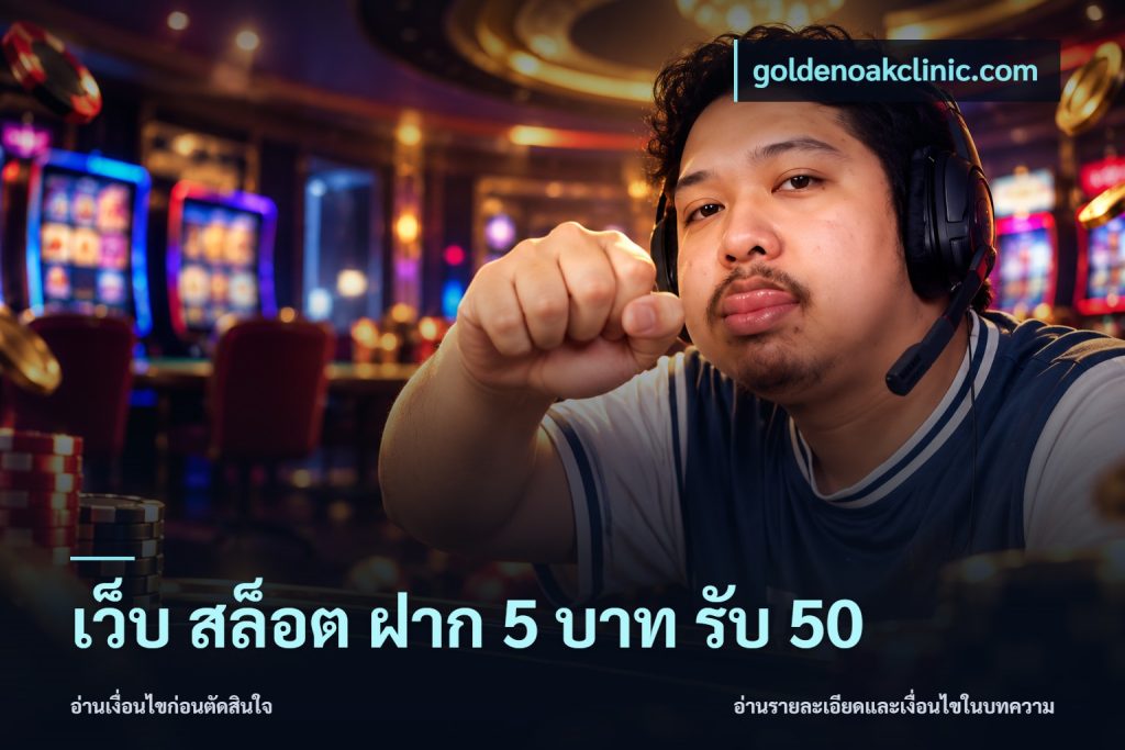 เว็บ สล็อต ฝาก 5 บาท รับ 50