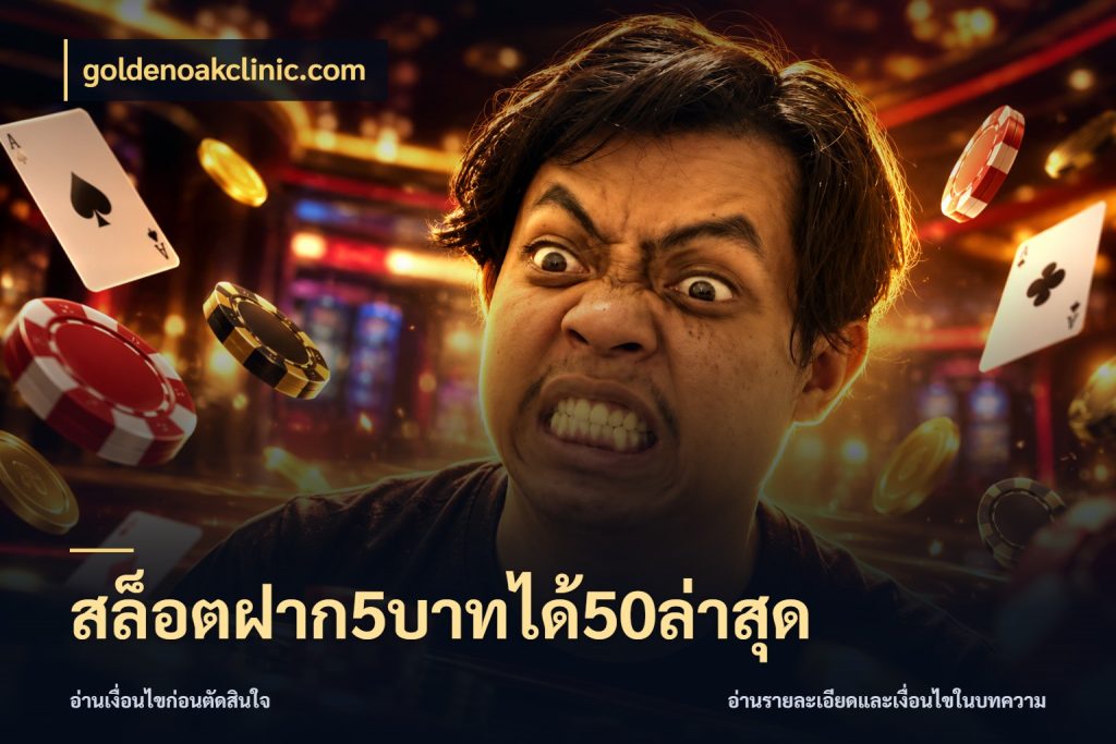 สล็อตฝาก5บาทได้50ล่าสุด เครดิตกับรูปแบบโปรที่ตรงใจ สไตล์ goldenoakclinic.com