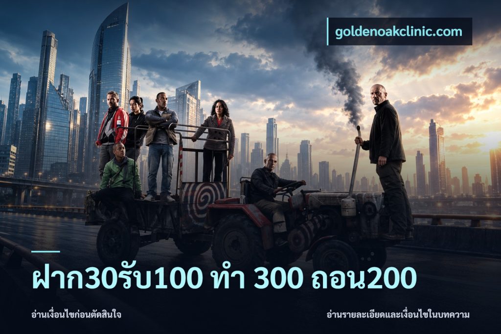 ฝาก30รับ100 ทํา 300 ถอน200