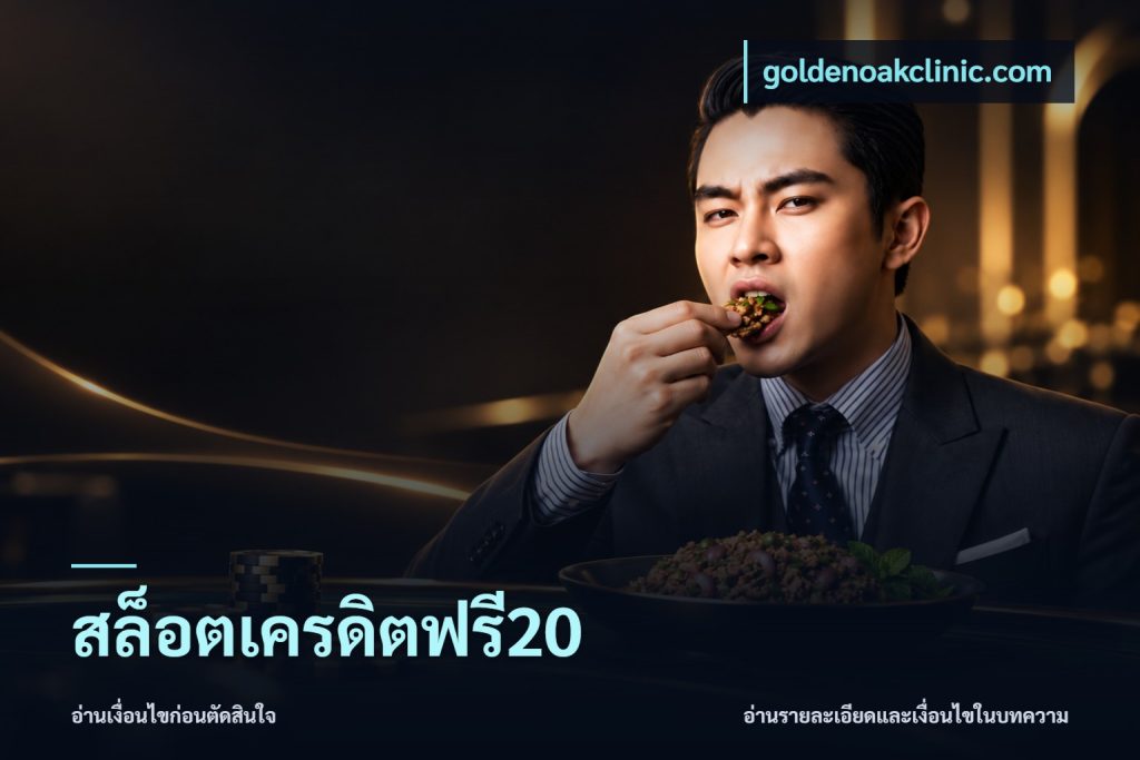 สล็อตเครดิตฟรี20