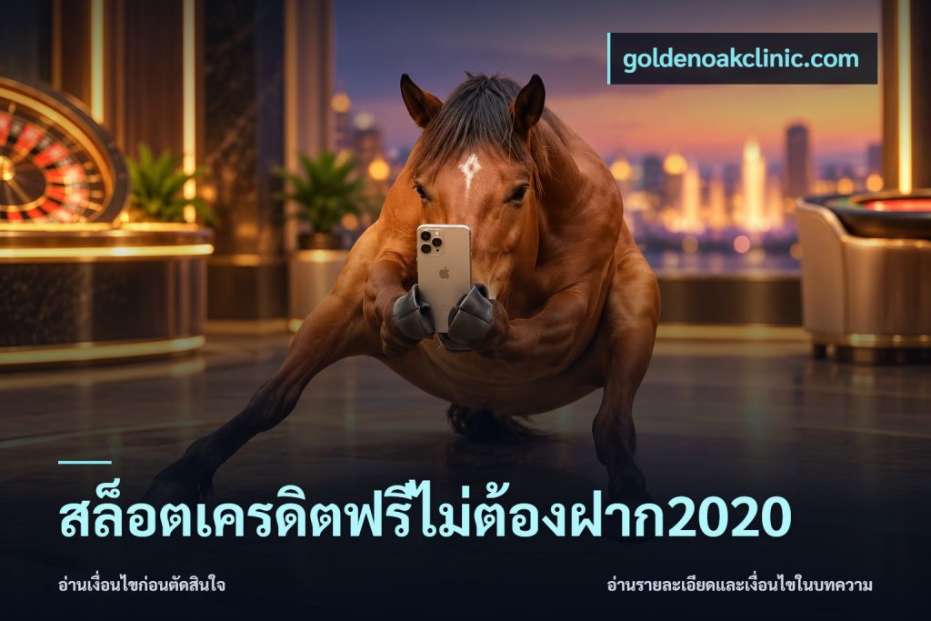 สล็อตเครดิตฟรีไม่ต้องฝาก2020