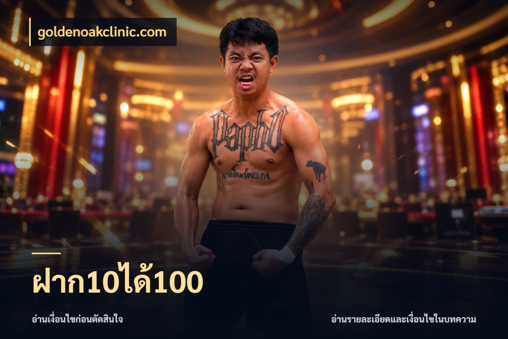 ฝาก10ได้100 รูปแบบโบนัสกับสิทธิ์ของสายเกม ในมุม goldenoakclinic.com