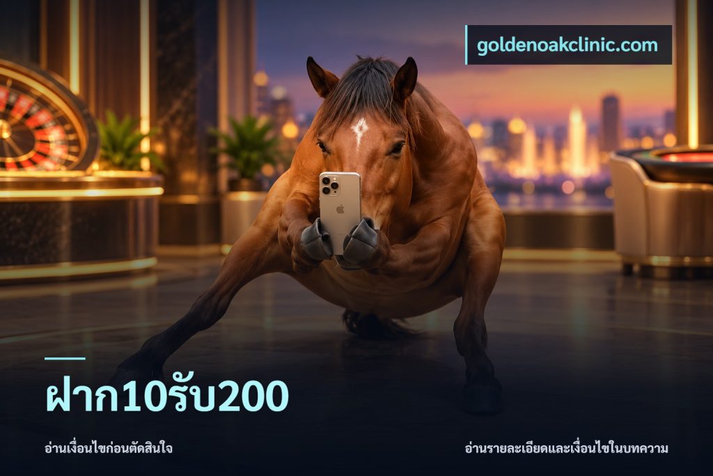ฝาก10รับ200