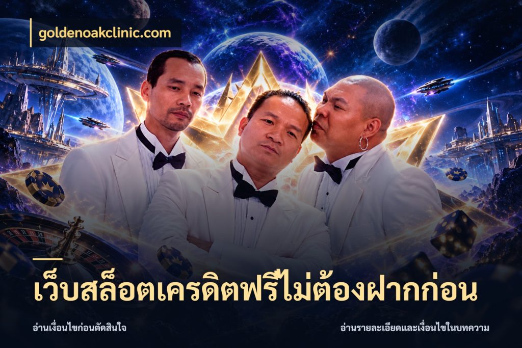 เว็บสล็อตเครดิตฟรีไม่ต้องฝากก่อน เครดิตแต่ละรูปแบบมีมุมไหนให้ดู ในมุม goldenoakclinic.com