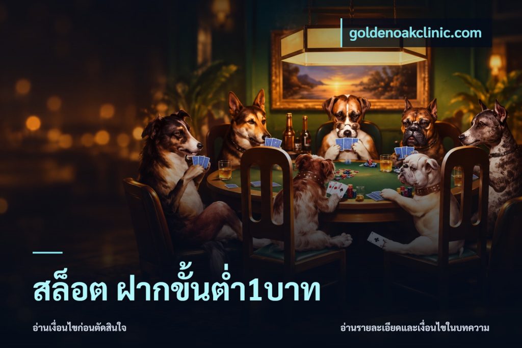 สล็อต ฝากขั้นต่ำ1บาท
