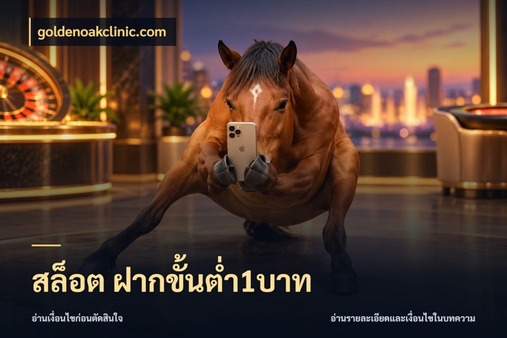 สล็อต ฝากขั้นต่ำ1บาท เงินตั้งต้นกับความสนุกที่คุณกำหนด สไตล์ goldenoakclinic.com