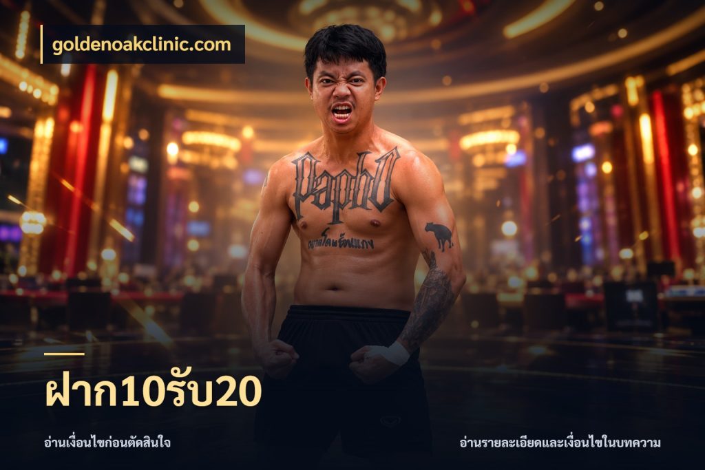 ฝาก10รับ20 เปิดมุมโปรให้เข้ากับเกมแนวโปรด สไตล์ goldenoakclinic.com