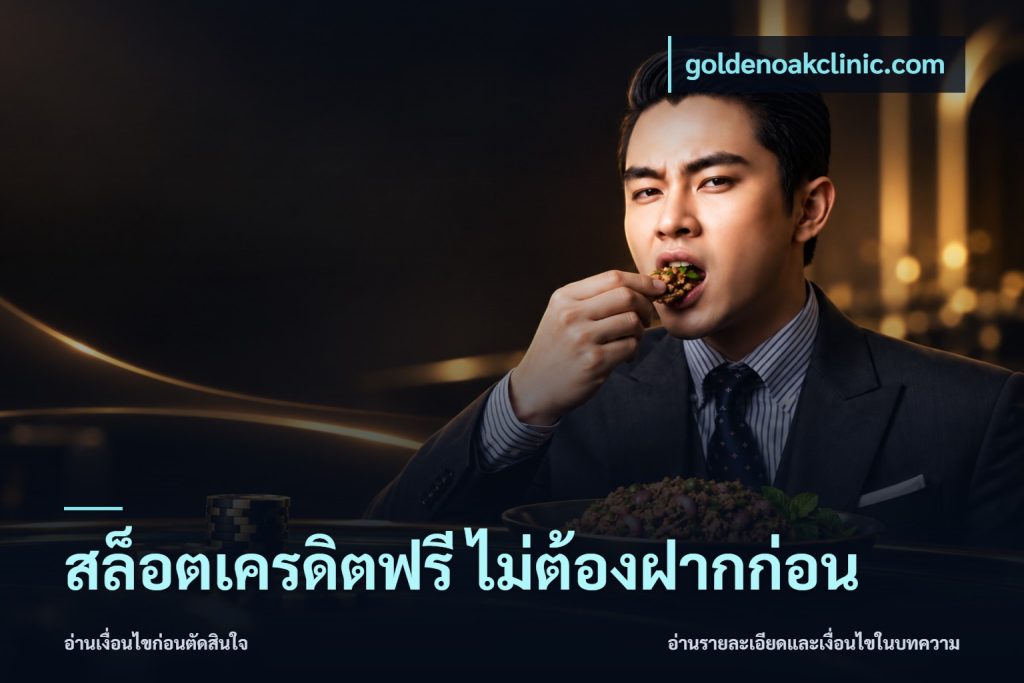 สล็อตเครดิตฟรี ไม่ต้องฝากก่อน