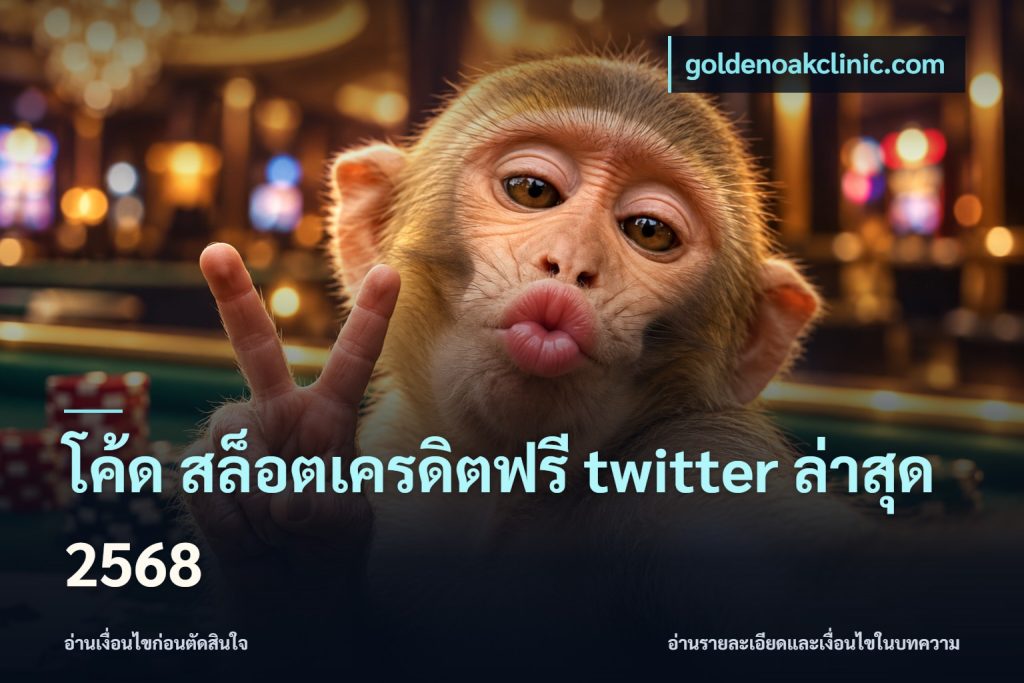 โค้ด สล็อตเครดิตฟรี twitter ล่าสุด 2568
