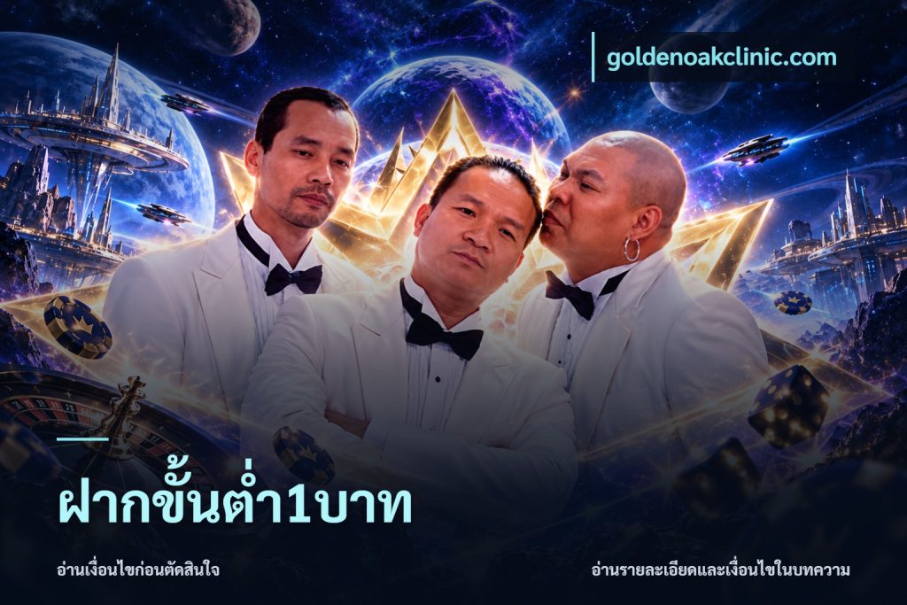 ฝากขั้นต่ำ1บาท