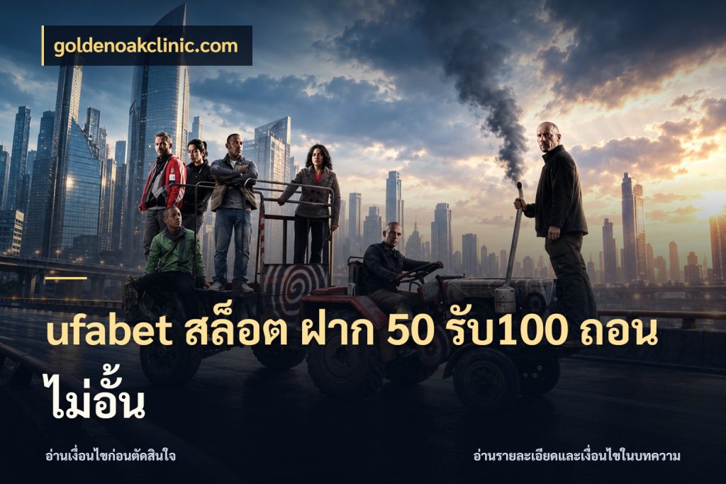 ufabet สล็อต ฝาก 50 รับ100 ถอนไม่อั้น goldenoakclinic.com สีสันของโปรฝากและยอดรับ