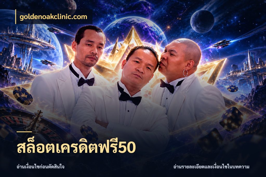 สล็อตเครดิตฟรี50 เครดิตฟรีกับจังหวะลุ้นที่คุณเลือก สไตล์ goldenoakclinic.com
