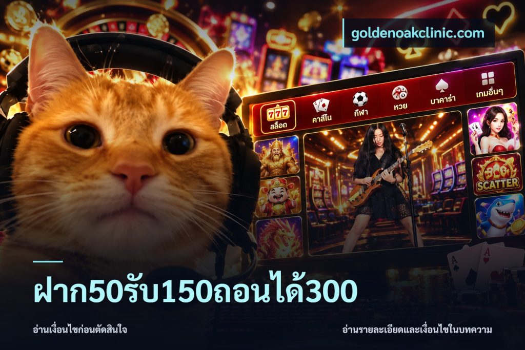 ฝาก50รับ150ถอนได้300