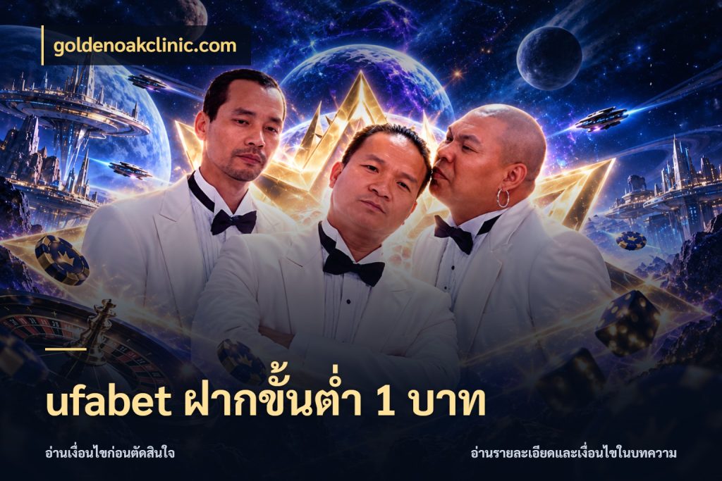 ufabet ฝากขั้นต่ำ 1 บาท เงินตั้งต้นกับความสนุกที่คุณกำหนด กับ goldenoakclinic.com