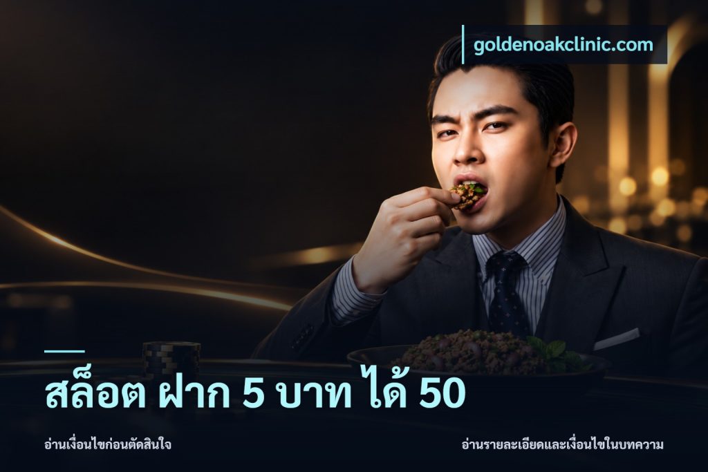 สล็อต ฝาก 5 บาท ได้ 50